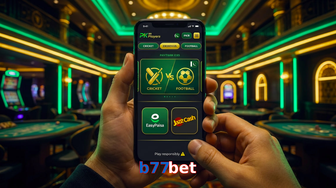 Payment and PKR controls in B77bet